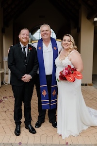 Wedding ceremony by Dr. Gerrit Rademeyer in Burgersfort