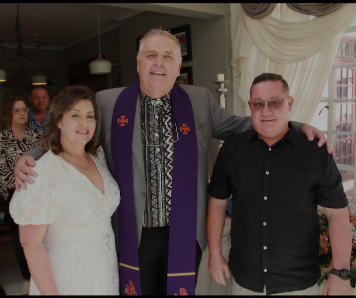 Wedding ceremony by Dr. Gerrit Rademeyer in Burgersfort