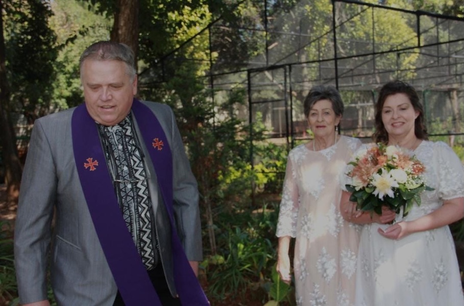 Wedding ceremony by Dr. Gerrit Rademeyer in Burgersfort