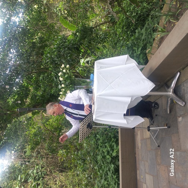 Wedding ceremony by Dr. Gerrit Rademeyer in Burgersfort