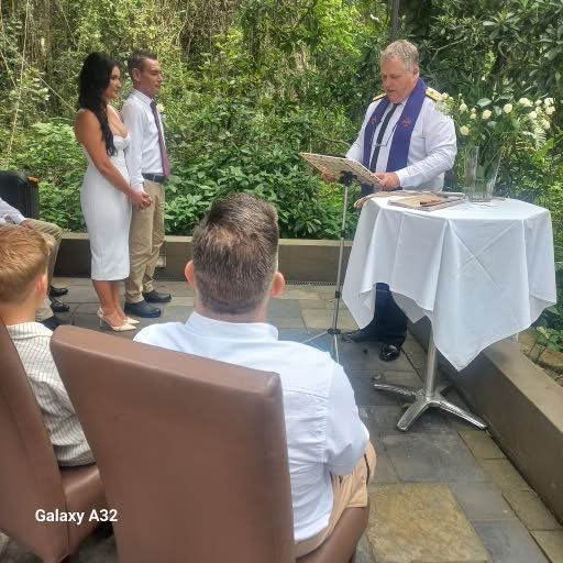 Wedding ceremony by Dr. Gerrit Rademeyer in Burgersfort