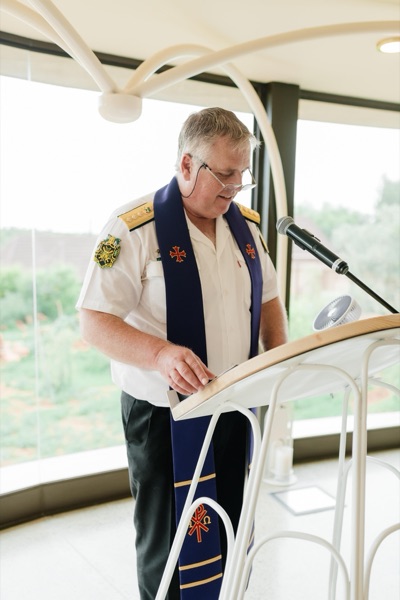 Wedding ceremony by Dr. Gerrit Rademeyer in Burgersfort