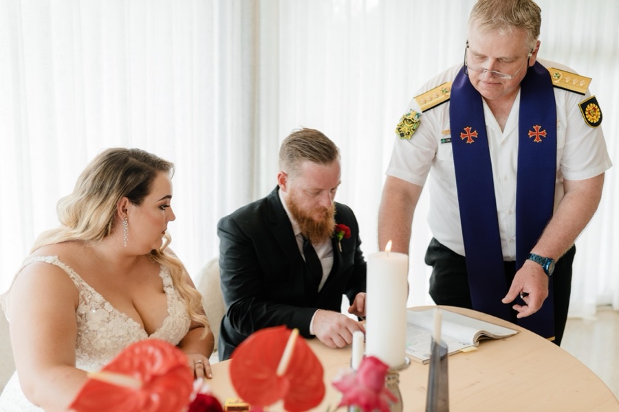 Wedding ceremony by Dr. Gerrit Rademeyer in Burgersfort
