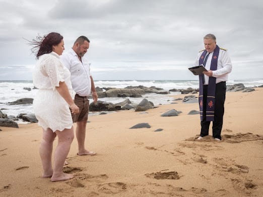 Wedding ceremony by Dr. Gerrit Rademeyer in Burgersfort
