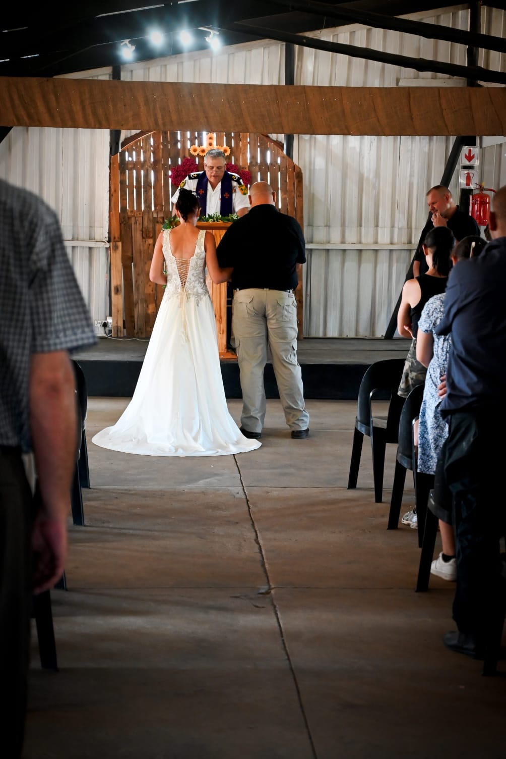 Wedding ceremony by Dr. Gerrit Rademeyer in Burgersfort