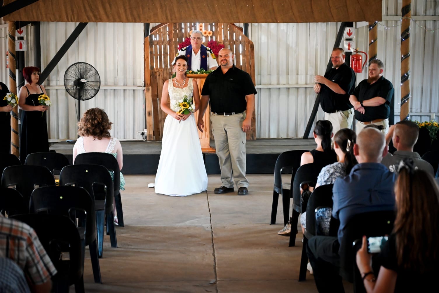 Wedding ceremony by Dr. Gerrit Rademeyer in Burgersfort